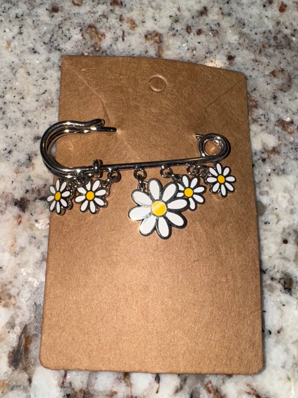 Coach Cascading Daisy Charm Keychain Rare - Picture 2 of 4